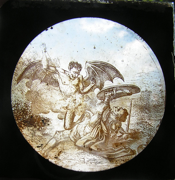 Devil Attacking Knight (St George)